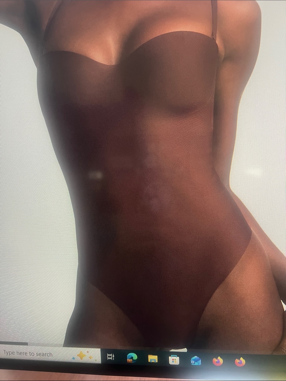 SKIMS Cocoa Molded Underwire Bodysuit